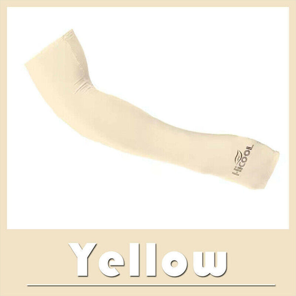 3 Pairs Cooling Sport Arm Stretch Sleeves Sun UV Protection Covers Cycling Golf