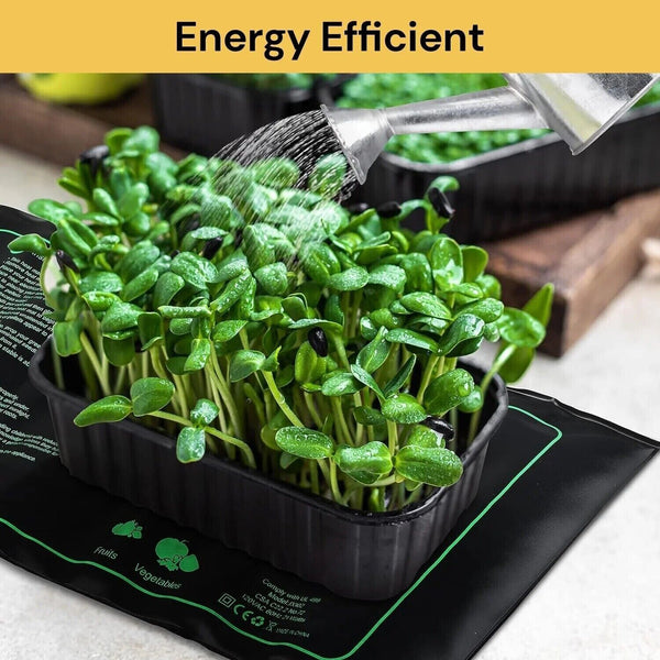 Seedling Heat Mat Plant Heating Pad Germination Seed Cloning Warm Temperature AU