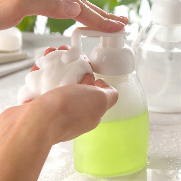 3Pcs 250ml Hand Empty Bottle Refillable plastic Soap Foam Dispenser Pump kitchen