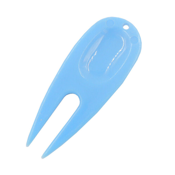 10 x GOLF PLASTIC DIVOT REPAIR MIXED COLOURS GOLE TEES