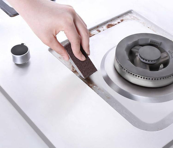 20 PCS Pot Sponge Pan Magic Sponge Eraser Cleaner Kitchen Foam Rust Descaling AU