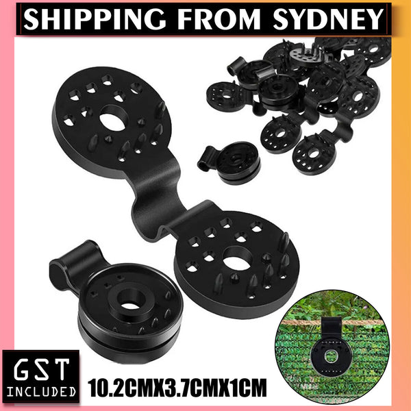 50Pcs Sunshade Net Clip Shade Cloth Clip Fix Clamp Greenhouse Grommet Hook Clip