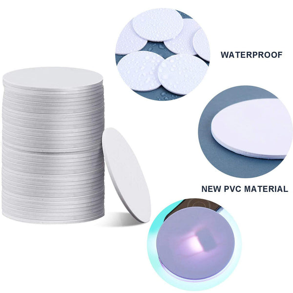 20PCS NTAG215 NFC White PVC Card Tag For TagMo Forum Switch Type2 Tags Chip Coin