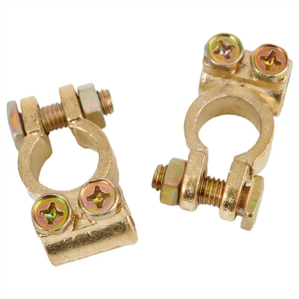 2PCS Battery Terminals Connectors Clamps Batteries Terminals Leisure Car Van 12V