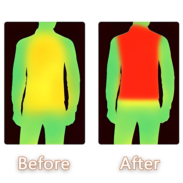 Unisex Thermal Warm Winter Body Warmer Heated Vest USB Electric Jacket Heat Pad
