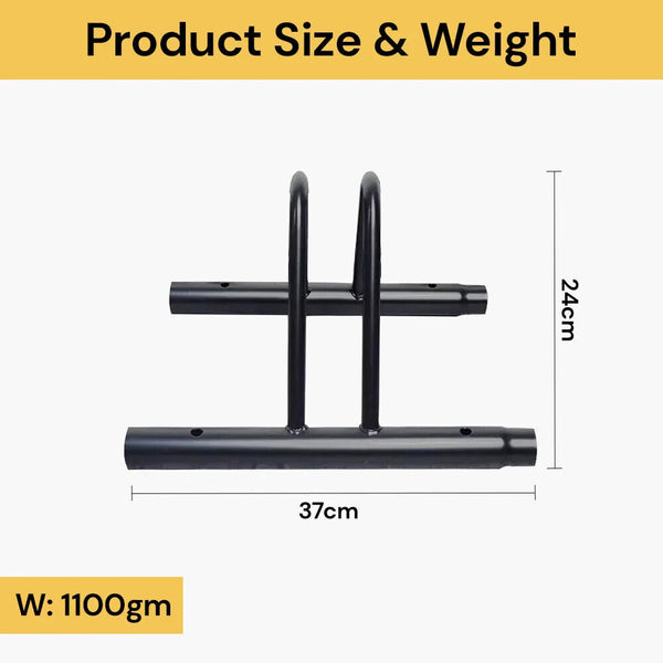 New Bike Floor Parking Rack Steel Bicycle Storage Holder Cycling Portable Stand