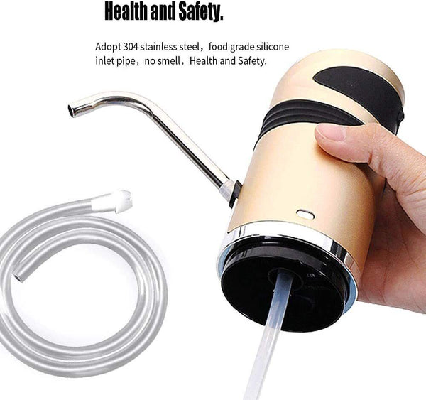 5W Gallon USB Portable Water Bottle Jug Dispenser Automatic Electric Switch Pump