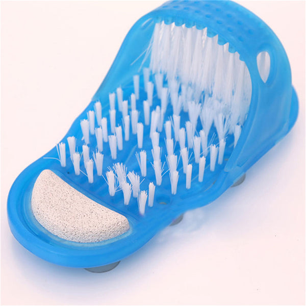 2PCS Foot Scrubber Shower Massager Brush Non Slip Foot Cleaner Exfoliator