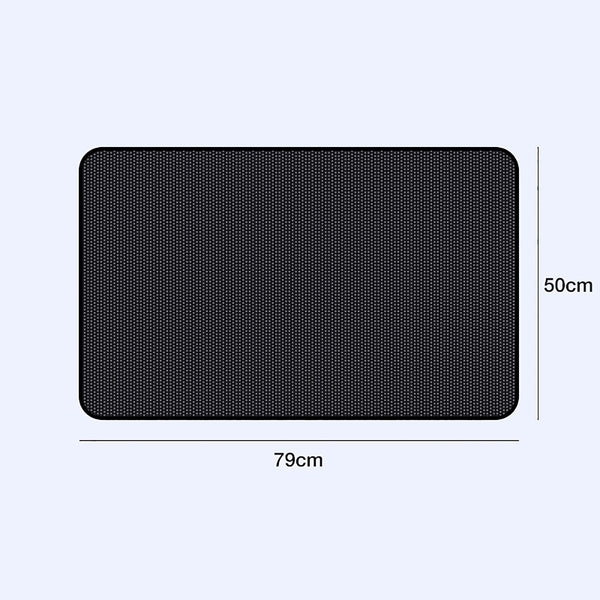 4PCS Magnetic Car Window Sun Shade UV Protection Front+Rear Side Window Curtain