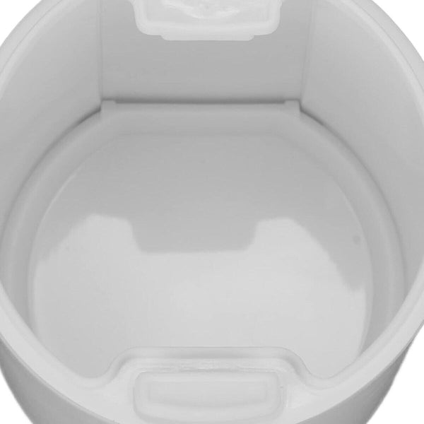 Small Plastic Desktop Storage Box with Lid Organizer Bucket for Office Home Use