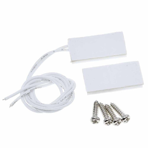 5X Bulk Door Window Contact Sensor Magnetic Reed Switch with Screws White Sensor