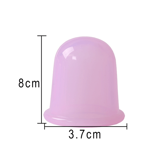 2X Silicone Cupping Delivery Massage Cup Anti Cellulite Vacuum Suction Lifting