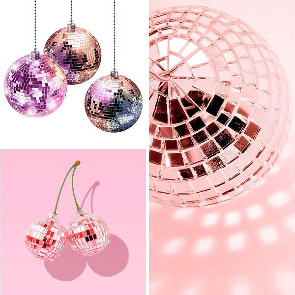 Mini Mosaic Tiles Self-Adhesive Square Mirror Glass DIY Home Wall Sticker Decors