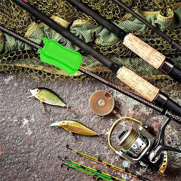 2X Portable Fishing Rod Fixed Ball Wear Resistant Durable Reusable Fishing Tools
