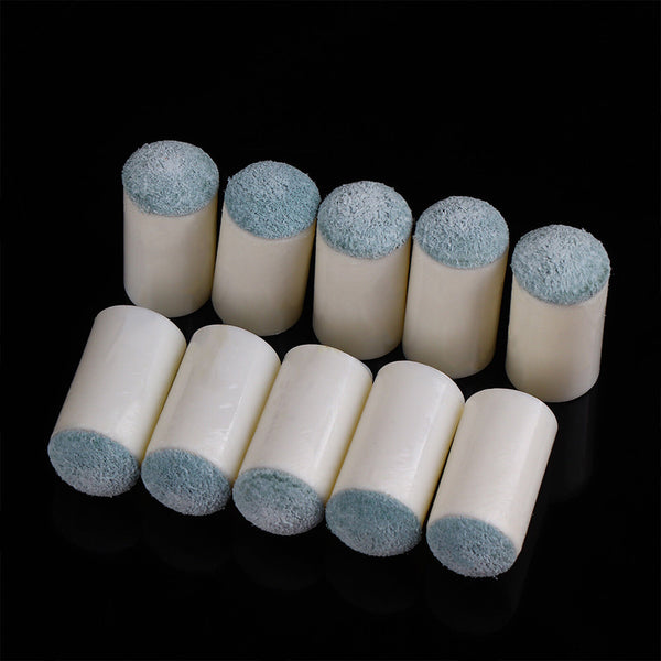 20Pcs Push On Pool Snooker For Billiard Cue Tips Head Cover 12mm Protect Tips AU
