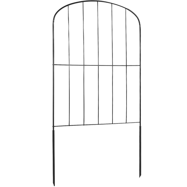 10 Pack Decorative Garden Fence Panels 24in Outdoor Metal Border Fencing