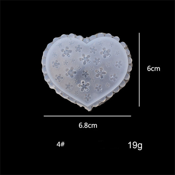 10PCS DIY Craft Tools Earring Making Clay Molds Flower Mould Polymer Clay Cutter