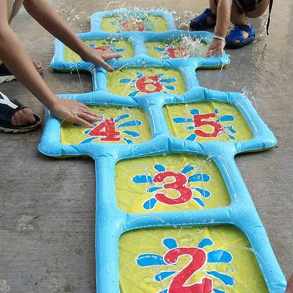 Swimming Pool Toy Sprinkler Summer Fun Game Garden Hop Inflatable