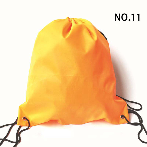 2024 Unisex Gym Bag Drawstring Backpack Nylon Waterproof Sports Sack Swim Bag