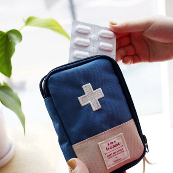 Mini First Aid Kit Travel Outdoor Emergency Survival Case Treatment Medical Bag
