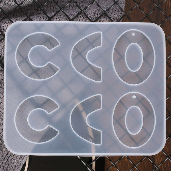 Silicone Earring Pendant Jewelry Mold Resin Casting Mould Tool DIY Epoxy AU NEW