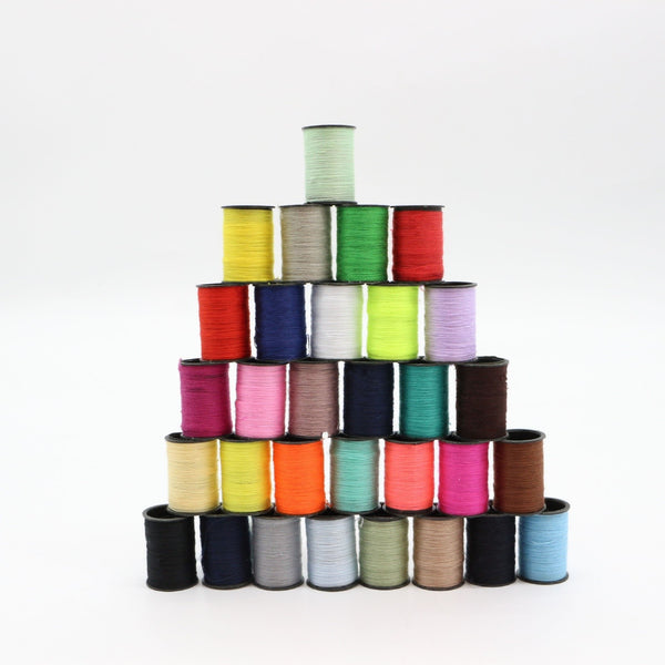 128Rolls Sewing Machine Line Thread Spool Set Bobbin Cotton Reel Needle Tape Kit