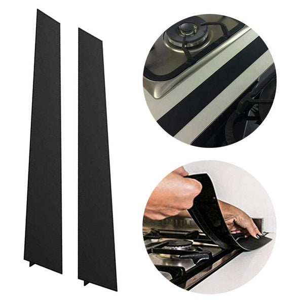 5PCS Kitchen Stove Counter Gap Silicone Cover Filler Strip Guard Seal Slit Tape