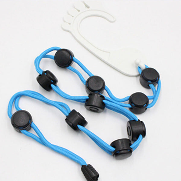 Rope Tidy Clothesline Locks Sock Closet Organizer Storage Hangers Laundry Helper