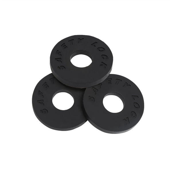 2PCS Guitar Strap Locks Blocks Anti Slip For Acoustic Electric Guitar Bass Black