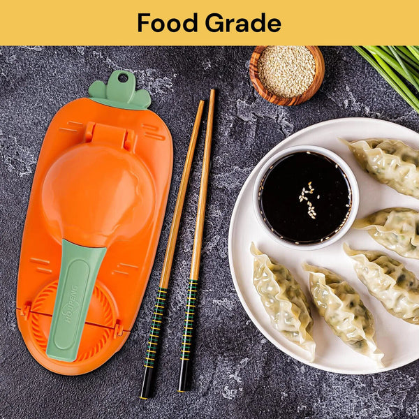 2 in 1 Dumpling Maker Skin Chapati Dough Press Mold Machine Pastry Mould Tool AU