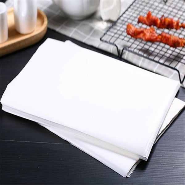 10X Wax Paper A4 Size 21x30cm Non-Stick Wrapping Food Grade Moisture-Proof Paper