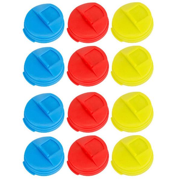 6PCS Beverage Can Lid Caps Reusable Soda Drink Covers Can Sealer Protectors