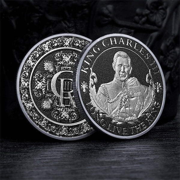 King Charles III Coronation Coins Souvenirs British Royal Medal Coin