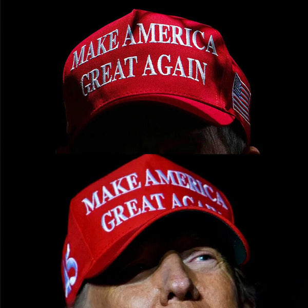 Donald Trump 2024 MAGA RED Hat 45-47 Baseball Cap Make America Great Again Hat