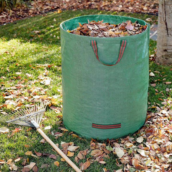 Garden Waste Bags Large Green Recycling Bale Rubbish Bags 5PCS 500L