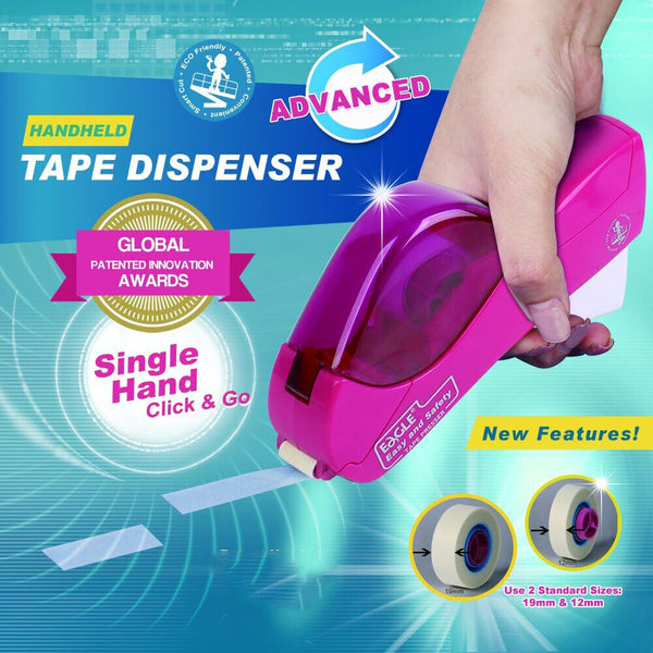 NEW Automatic Tape Dispenser Gun Arts Crafts Christmas Present Gift Wrapping