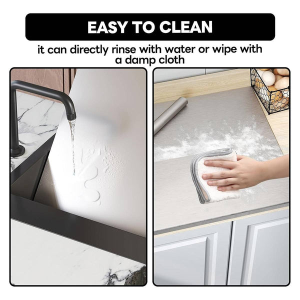 Stainless Steel Cutting Board Kitchen Chopping Multi Purpose Large Non Slip New