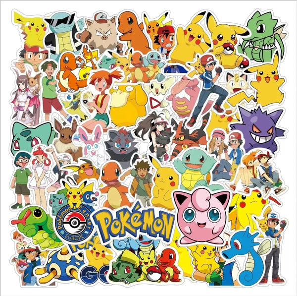 Pikachu Birthday Party Paper Lolly Loot Bag Box Balloons Stickers Party Favour