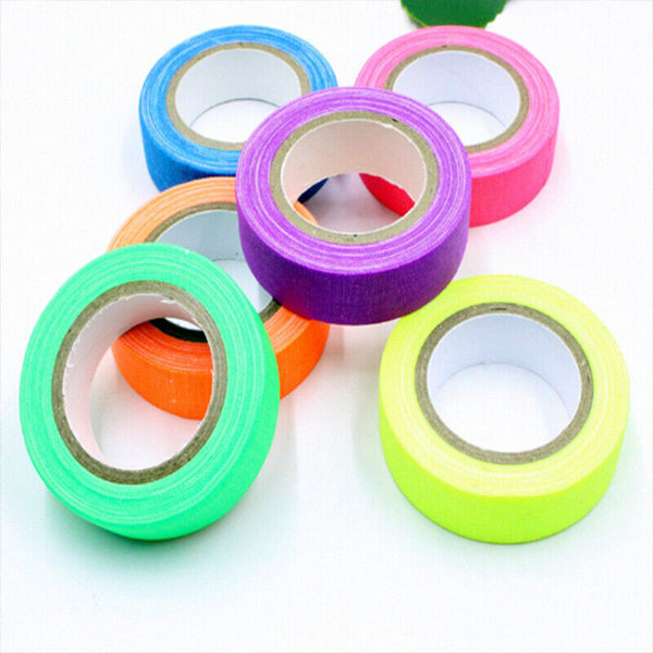 6X Luminous Fluorescent Tape Glow In The Dark Night Self-adhesive Safety Sticker