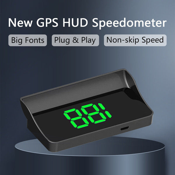 HUD GPS Head Up Display Universal Car Digital Speed Odometer Speedometer