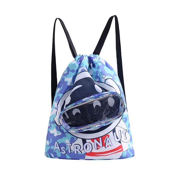 Kids Waterproof Swimming Storage Bag Outdoor Swimming Pool Beach Backpack Travel