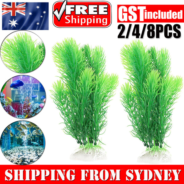 Artificial Fake Plastic Water Grass Plants For Fish Aquarium Ornament
