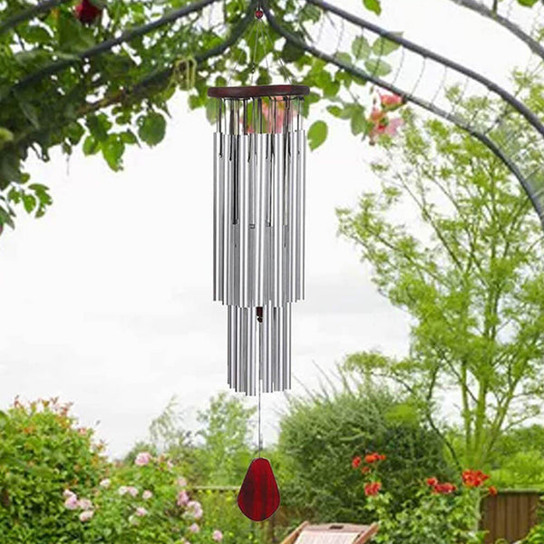 2 Pack Large Deep Tone Wind Chimes – 90cm Metal Hanging Windchimes for Outdoor Garden and Home Decor