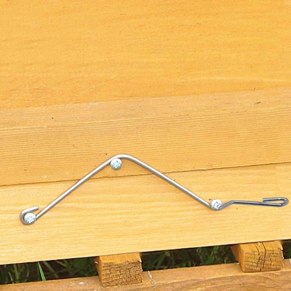 20x Stainless Steel Bee Hive Spring Clips Beekeeping Accessories & Screws AU