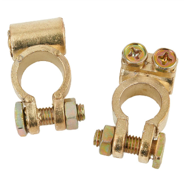 2PCS Battery Terminals Connectors Clamps Batteries Terminals Leisure Car Van 12V