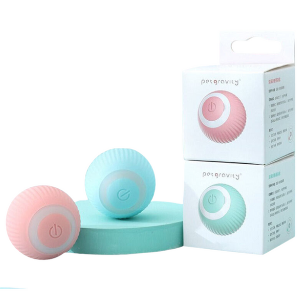 Automatic Rolling Ball Smart Electric Self-moving Pet Cat Dog Interactive Toy AU