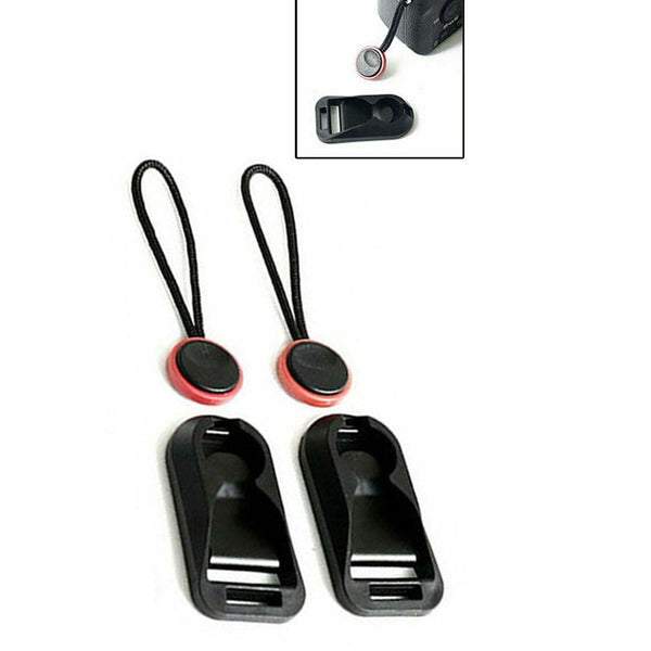 2PCS Red Quick Release Connector Camera Shoulder Strap With conversion buckle AU