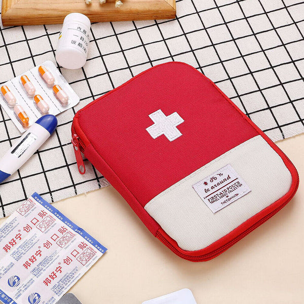 Mini First Aid Kit Travel Outdoor Emergency Survival Case Treatment Medical Bag