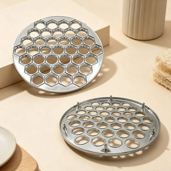 2PCS 37 Hole Dumpling Maker Mould Ravioli Pierogi Pelmeni Press Kitchen Tool
