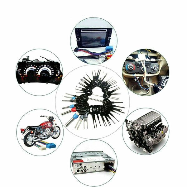 41X Car Terminal Removal Tool Electrical Wire Plug Connector Pin Extractor Kit